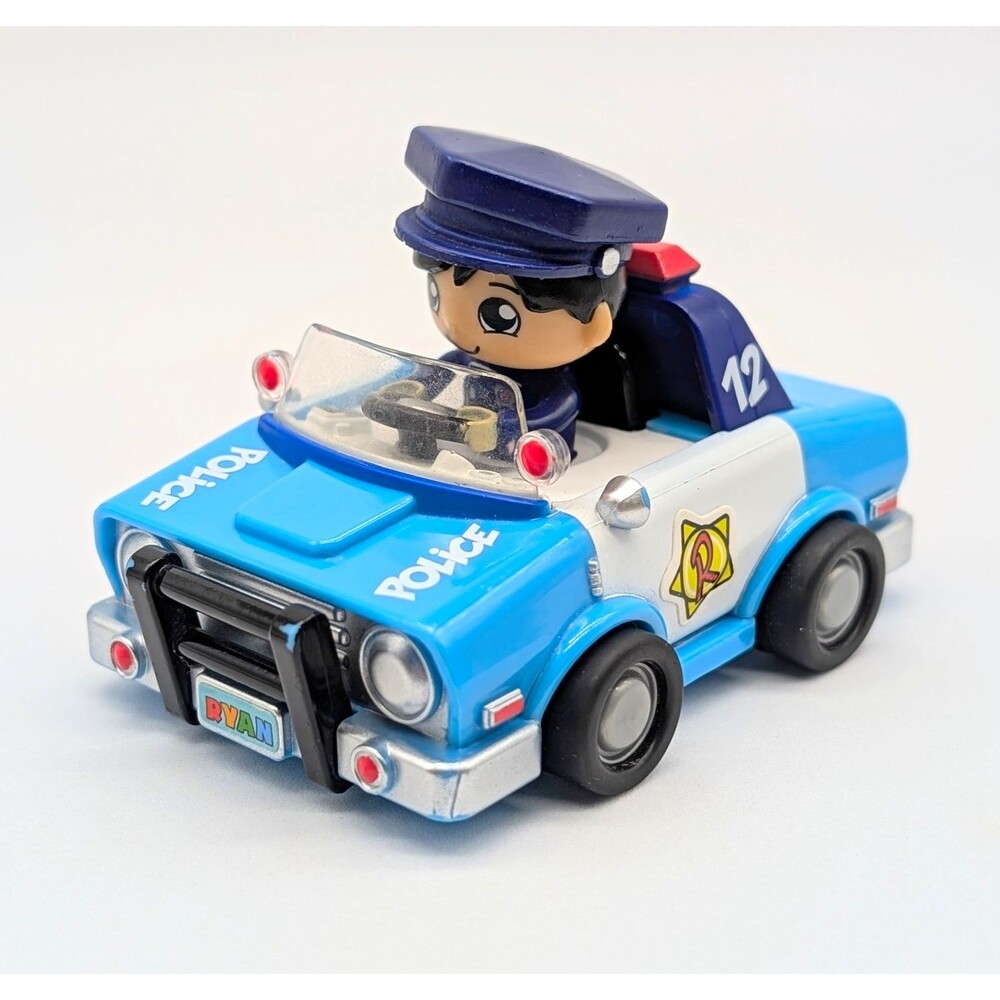 Bonkers Ryan's World Police Car w/ Driver 2018 Pull Back Toy